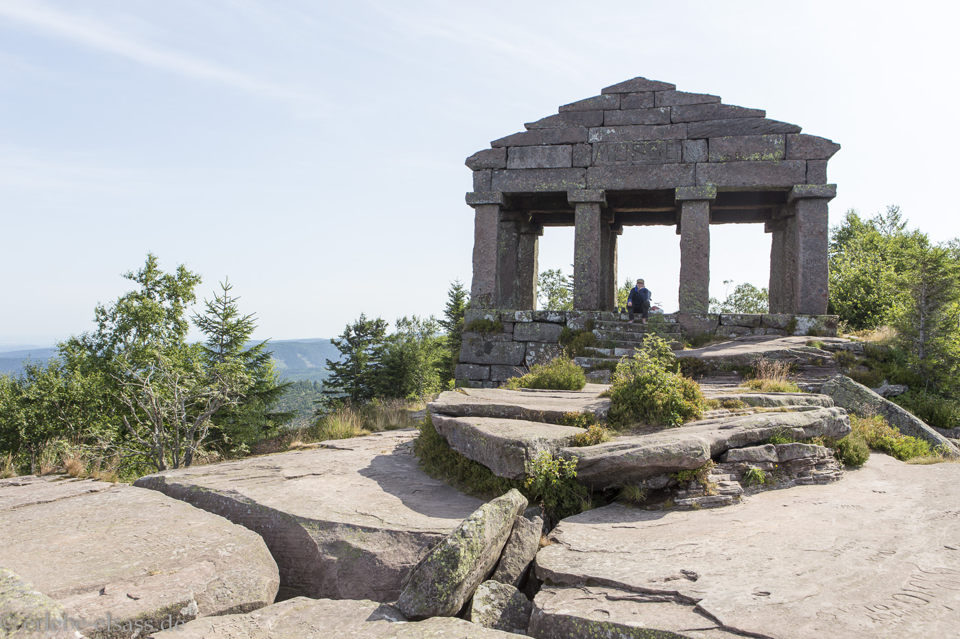 Tempel auf dem Donon