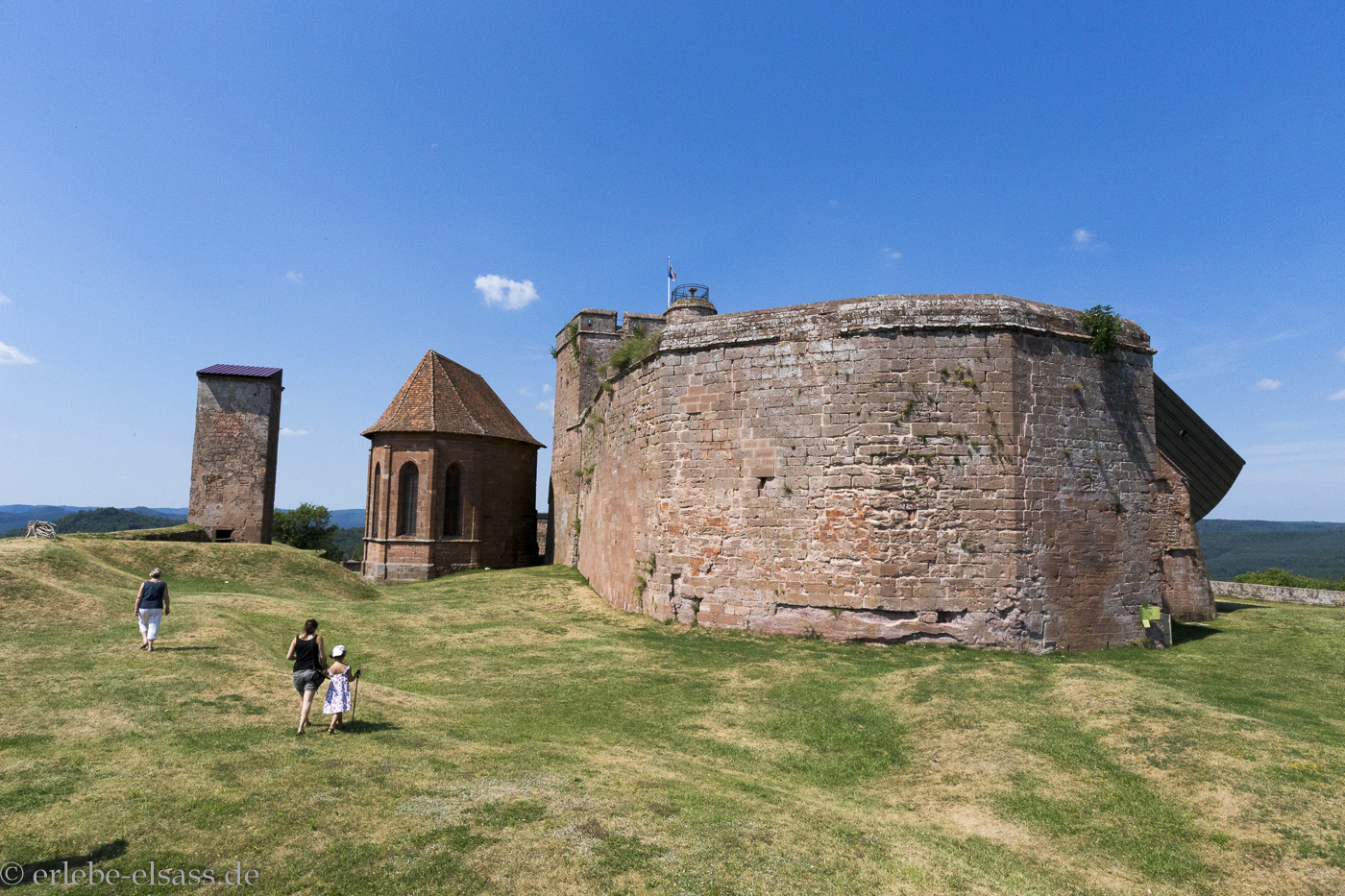 Bergfried vom Château du Lichtenberg