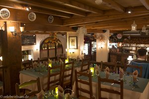 im Restaurant Santa Maria in Obernai
