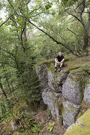 Rast auf dem Rocher de Grendelbruch