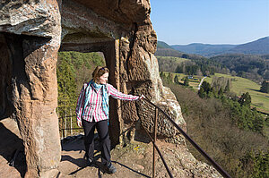 Annette auf der Klein-Arnsberg