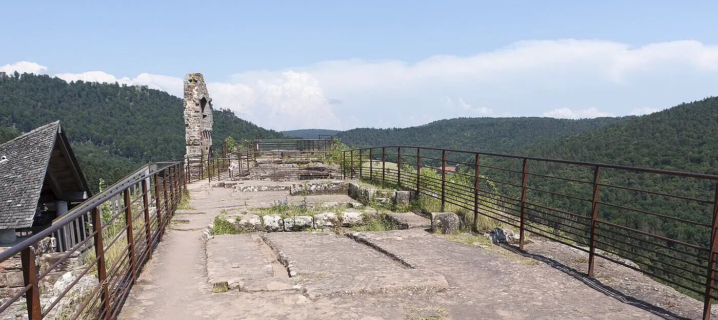 Burgruine Fleckenstein im Elsass