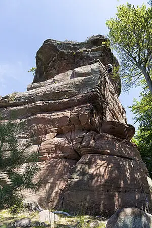 Kletterfelsen Grand Krappenfels