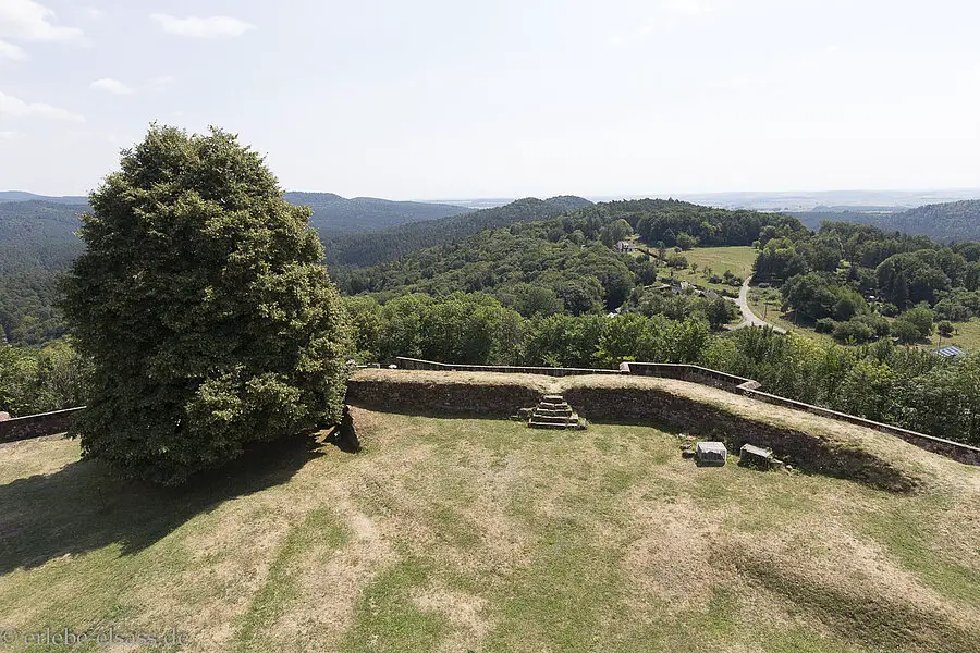 Blick über die Oberburg