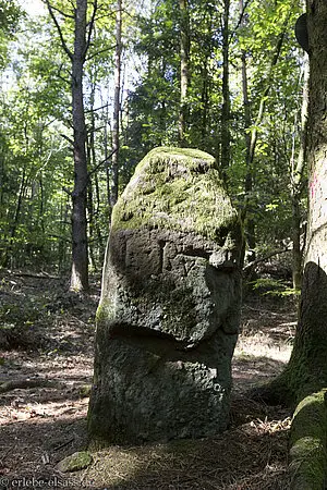 Borne Romaine der Heidenstadt bei Saverne