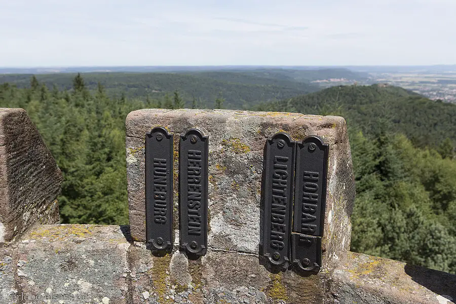 Aussicht vom Brotschbergturm