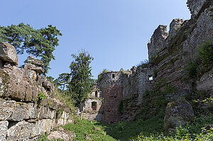 Unterburg vom Schloss Schöneck