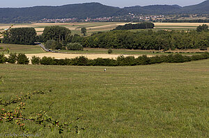 Landschaft unterhalb vom Bastberg