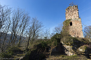 Bergfried vom Château de Greifenstein