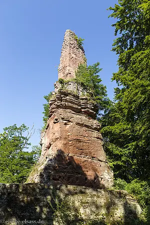 Burgfels der Klein-Wasigenstein